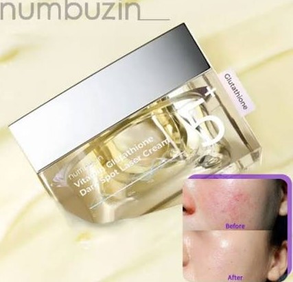 کرم ضد لک و روشن کننده نامبوزین مدل No.5 Glutathione حجم 50 میلی لیتر - Image 3
